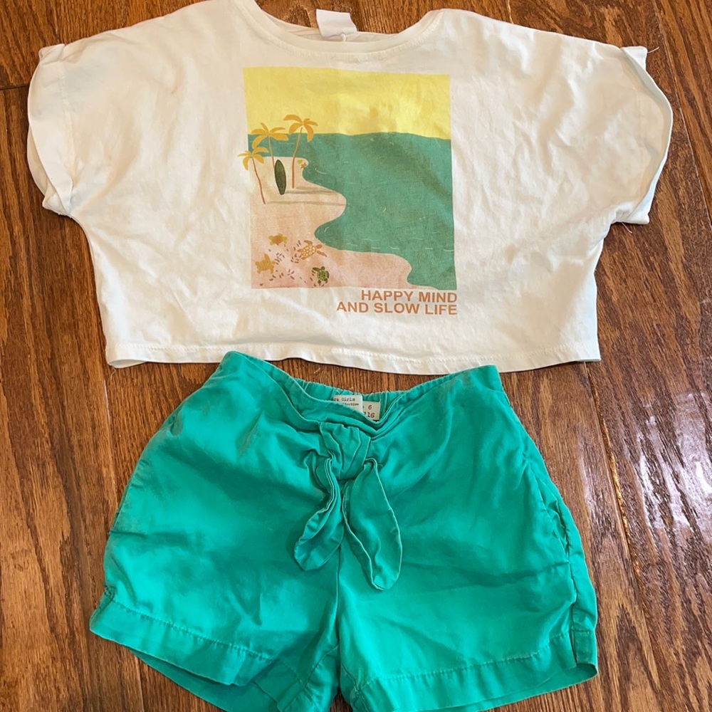 Zara girls outfit